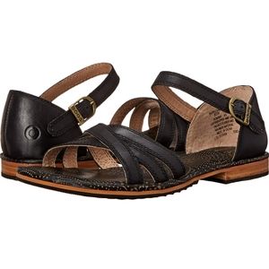 Bogs W Nashville Black Sandals 7.5
